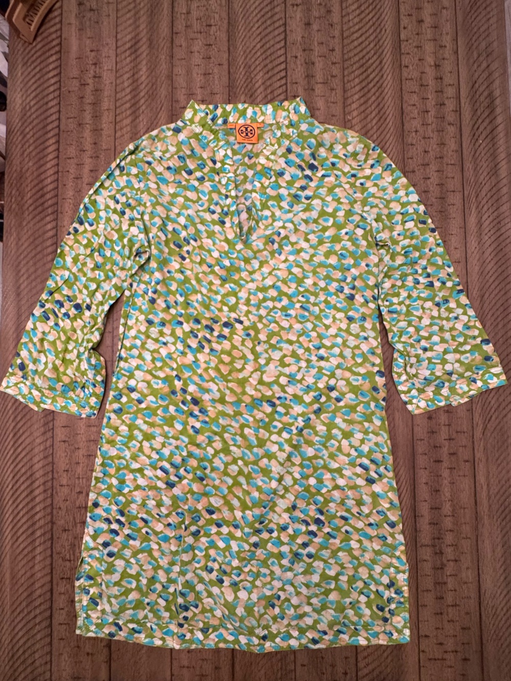 TORY BURCH Tunic Top with Side Zip Closure
